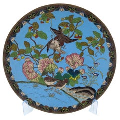 Chinese Decorative Wall Plate with Love Birds