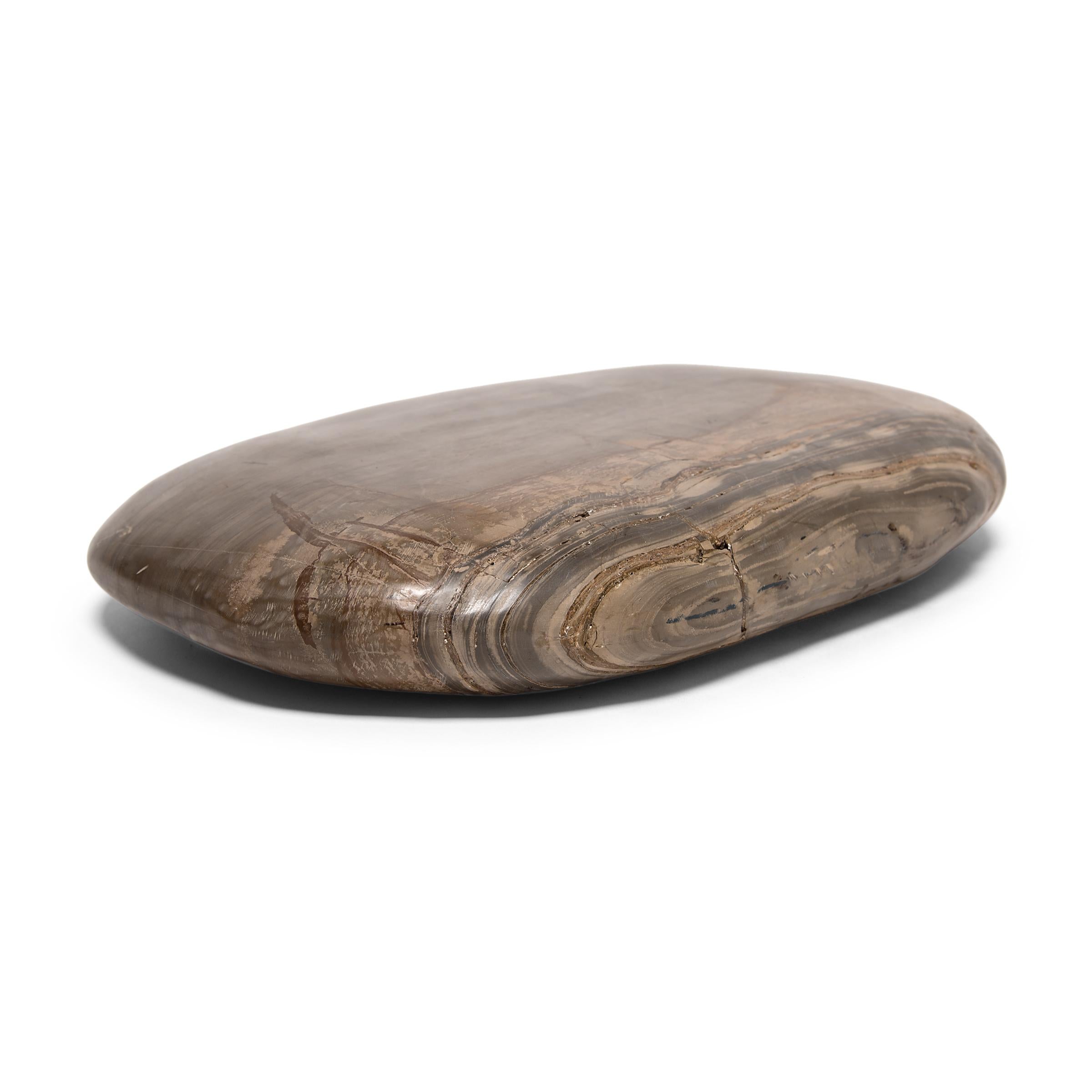 Contemporary Chinese Desert Meditation Stone