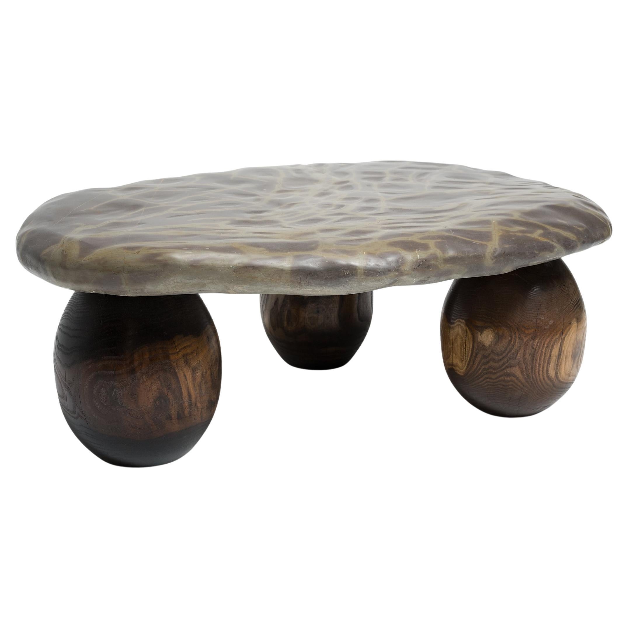 Chinese Desert Meditation Stone Table For Sale