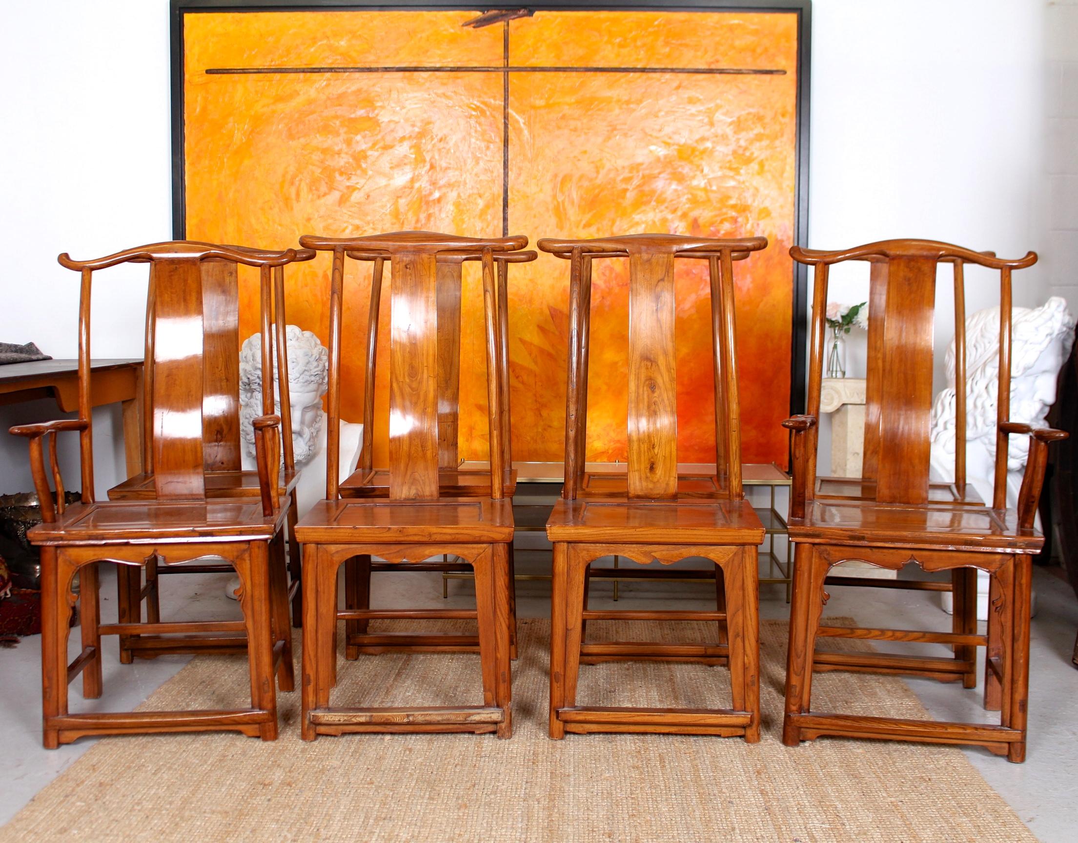 Chinese Dining Table and 8 Chairs Hardwood Oriental For Sale 3