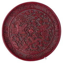 Chinese dish Cinnabar