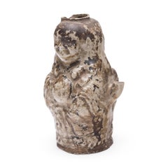 Chinese Double Buddha Oil Lamp, c. 1800