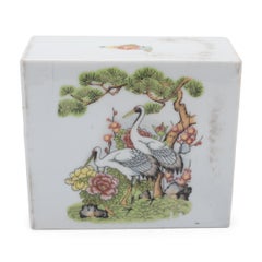 Chinese Double Crane Headrest