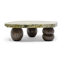 Chinese Double Gourd Meditation Stone Table