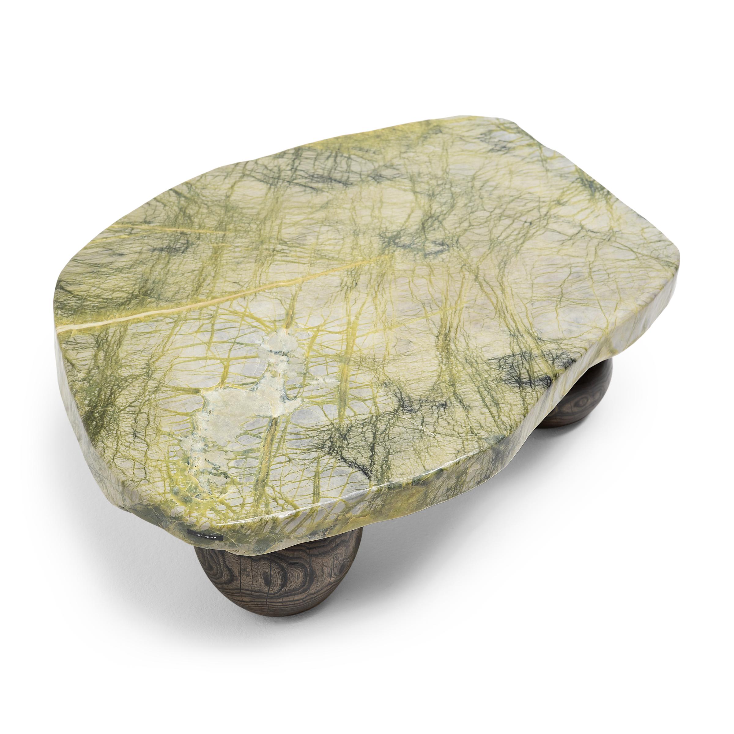 Organic Modern Chinese Double Gourd Meditation Stone Table