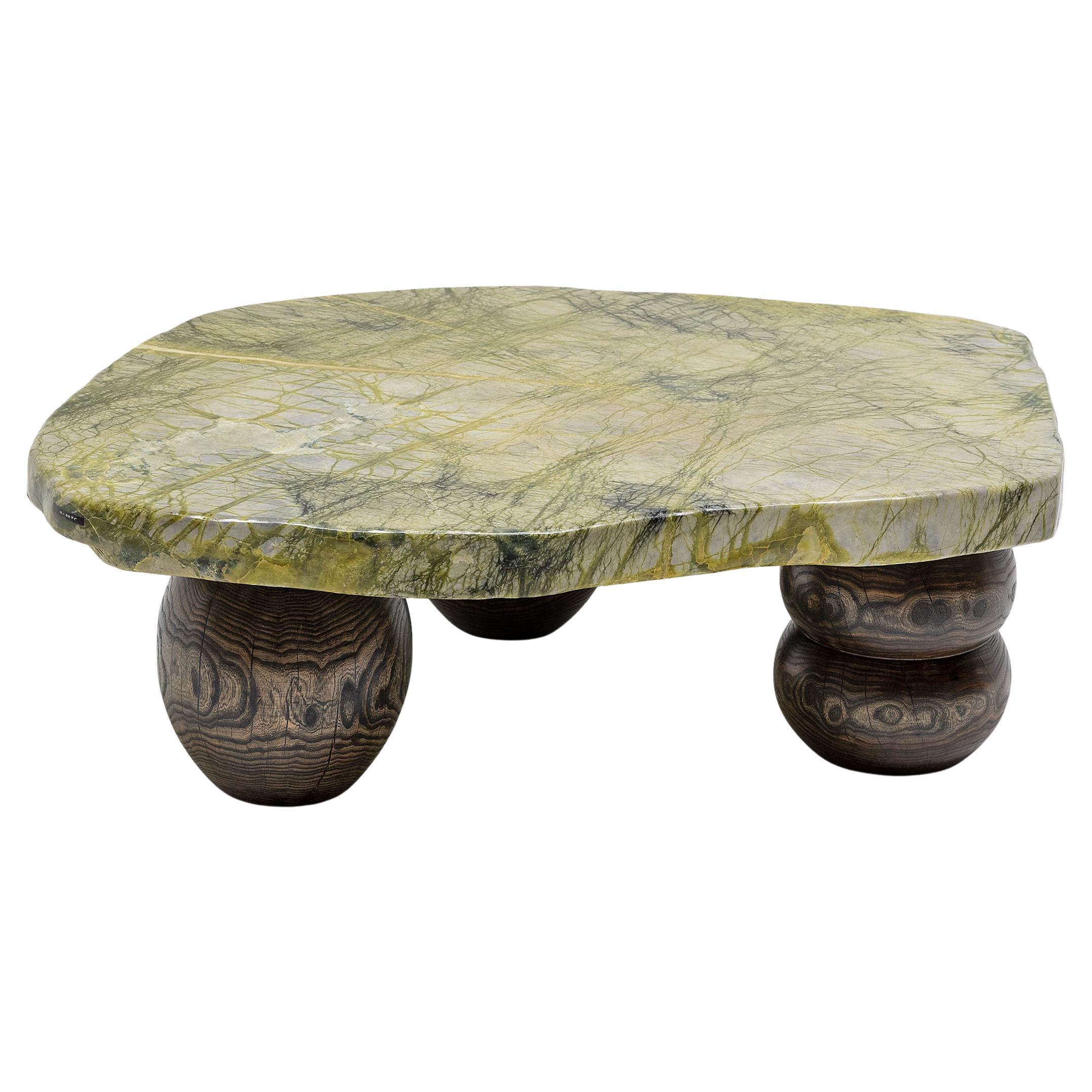 Chinese Double Gourd Meditation Stone Table