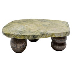 Table de méditation chinoise à double gourde en pierre