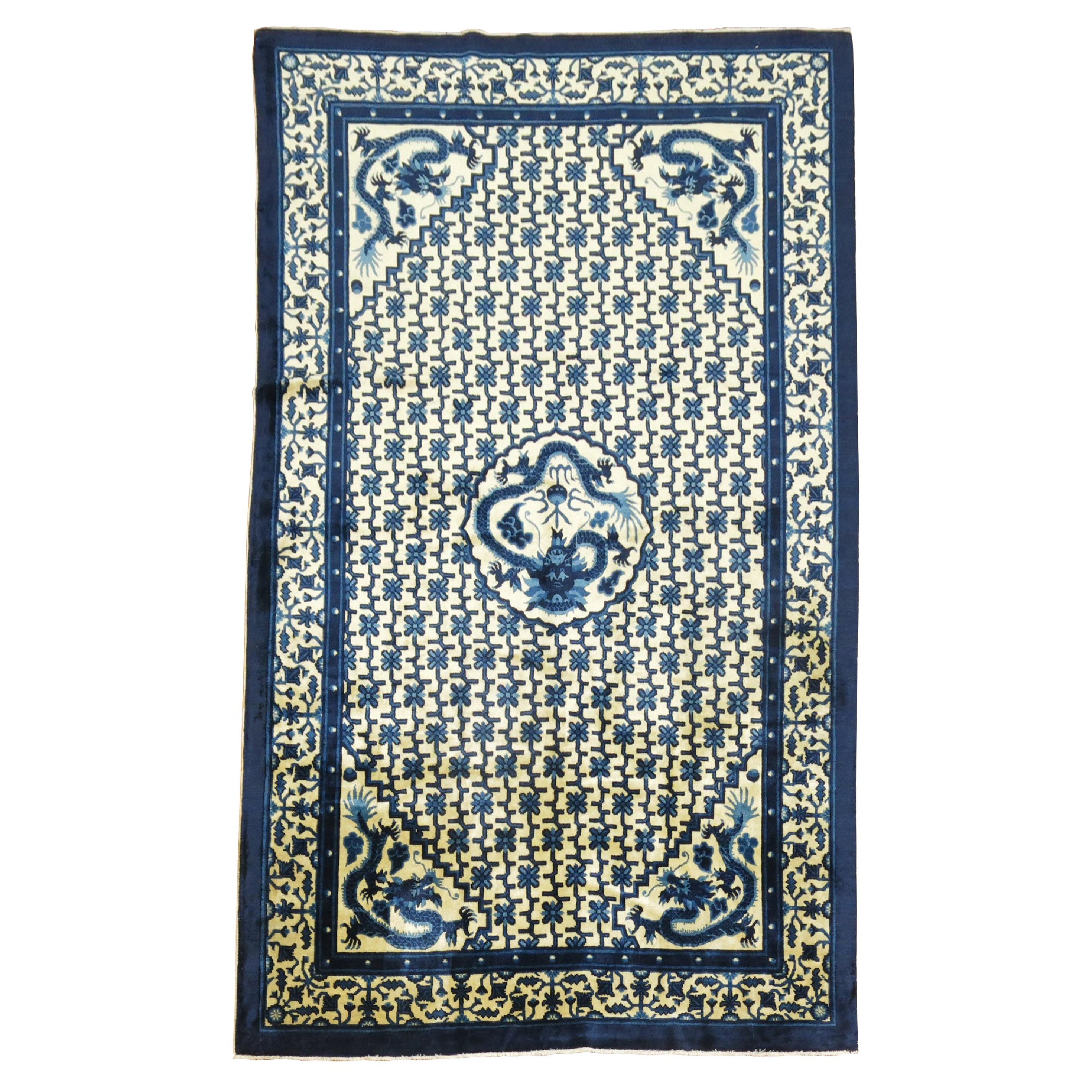 Chinese Dragon Peking Rug