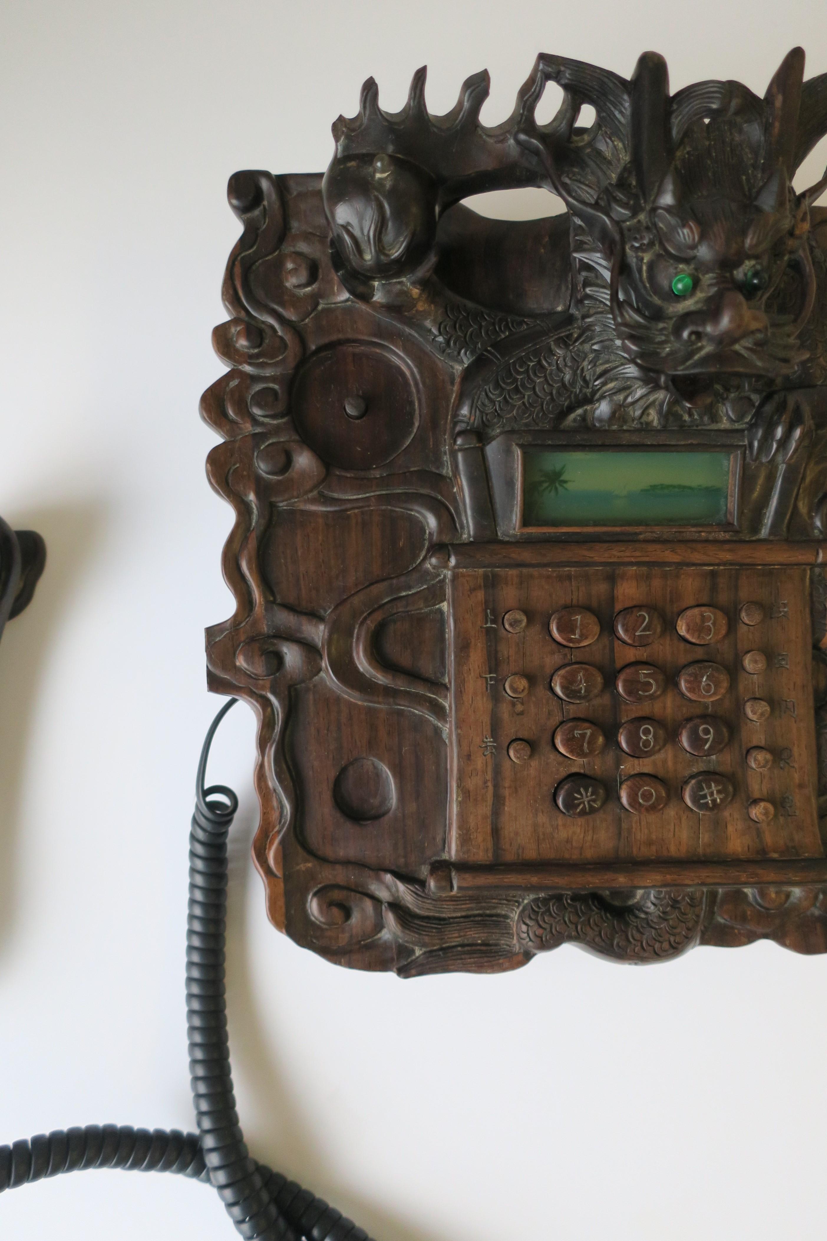 Chinese Dragon Telephone, circa 1980s For Sale 1