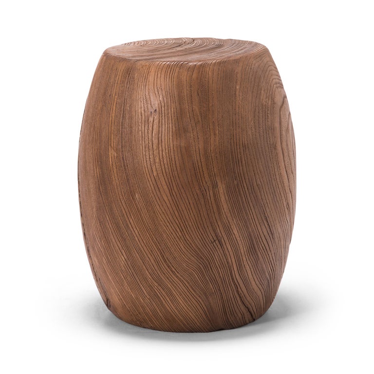 Chinese Drum Barrel Table at 1stDibs