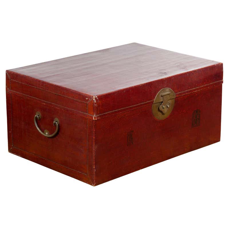 20th Century Large Shell Inlaid Filipino Trunk at 1stDibs | trunk in ...