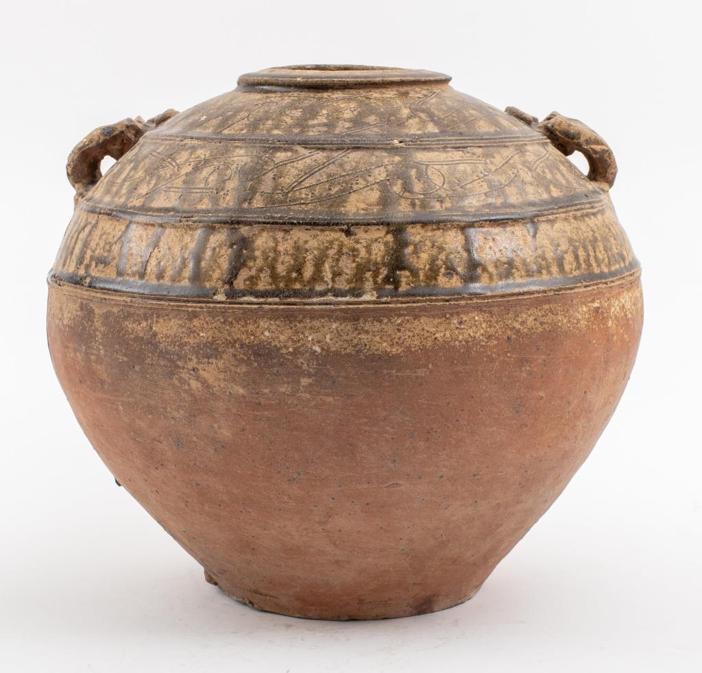Chinese Export Chinese Eastern Han Dynasty Stoneware Storage Jar