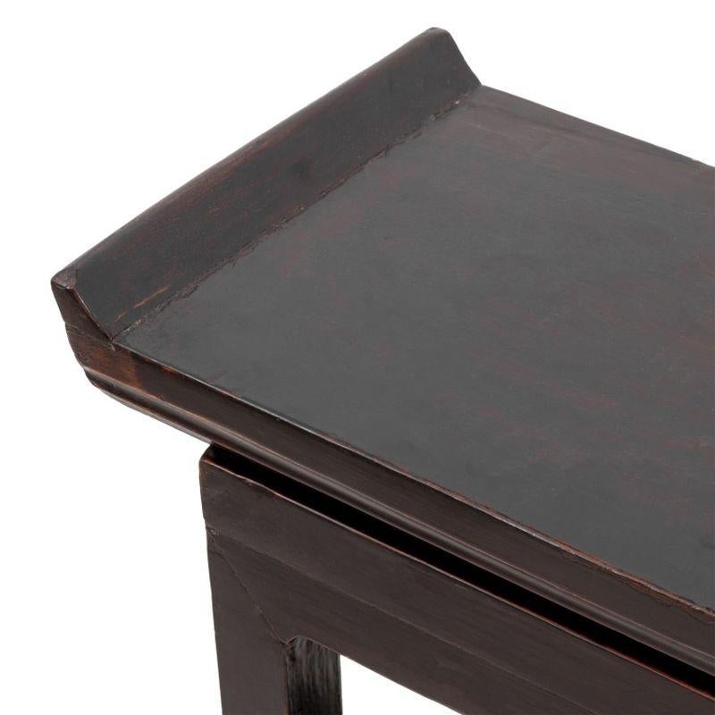 Other Chinese Ebonized Wood Console Table For Sale