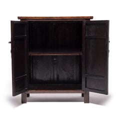 Chinese Elm Two-Door Cabinet