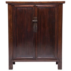 Armoire chinoise à deux portes en orme