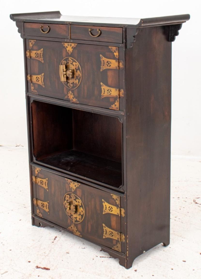 Chinese Elm Wood Cabinet For Sale 2