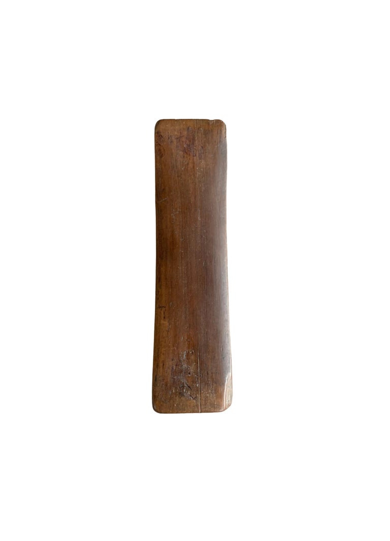 Other Chinese Elm Wood Headrest from Early 20th Century For Sale