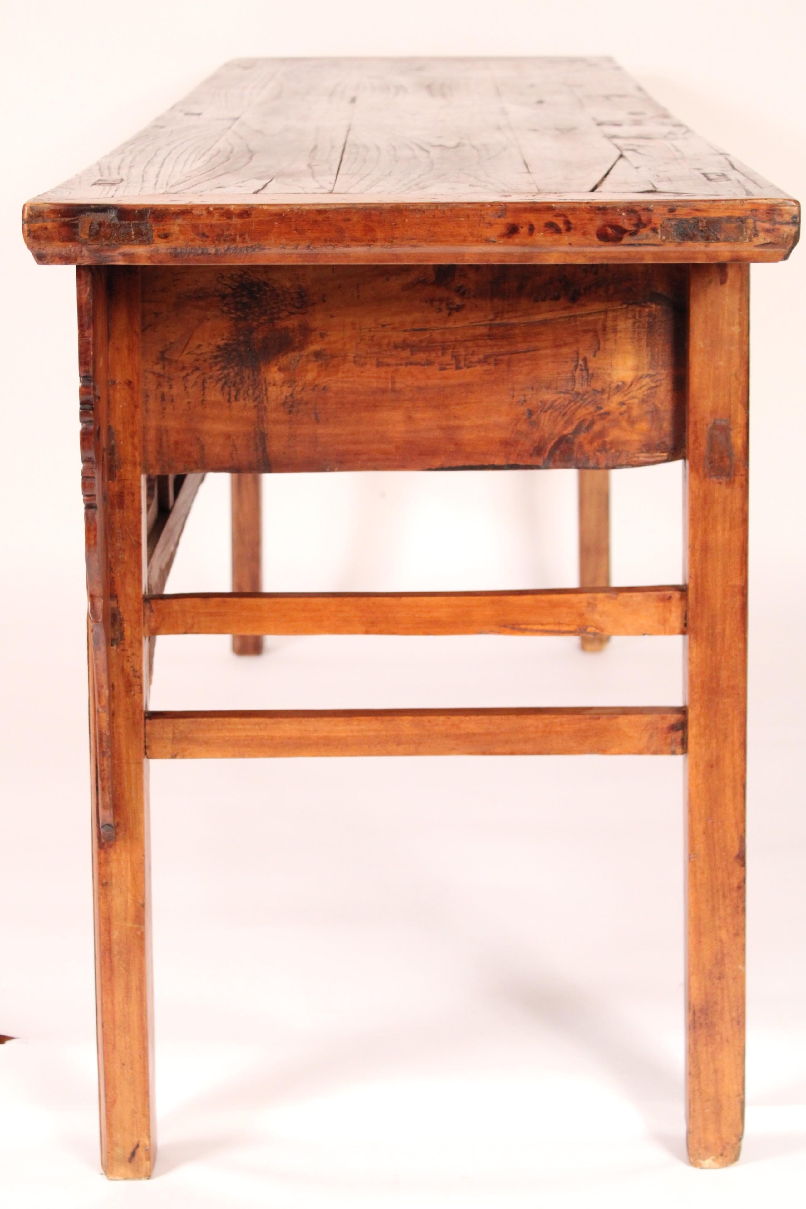 Credenza in legno di olmo cinese In condizioni buone in vendita a Laguna Beach, CA