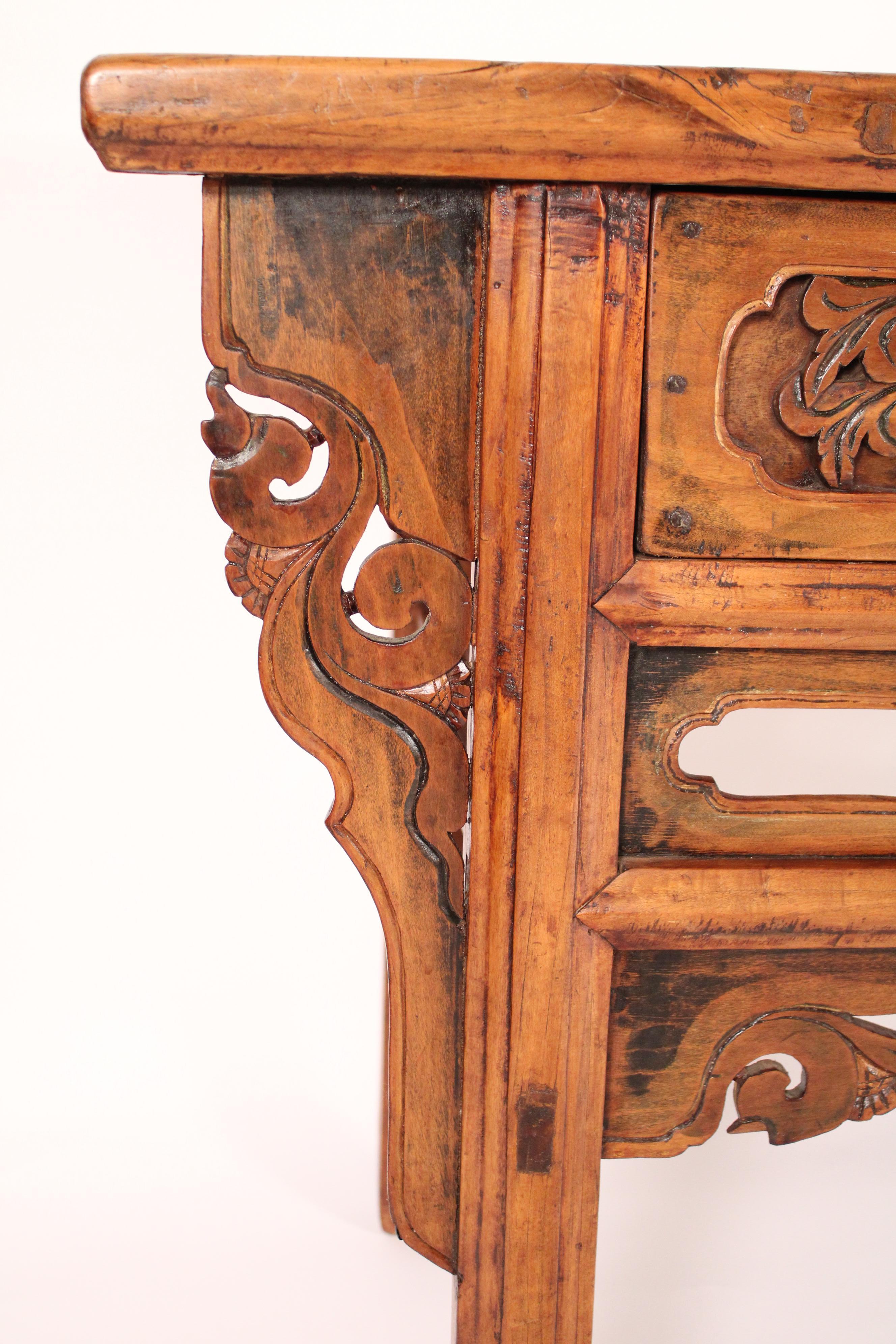 Credenza in legno di olmo cinese in vendita 1