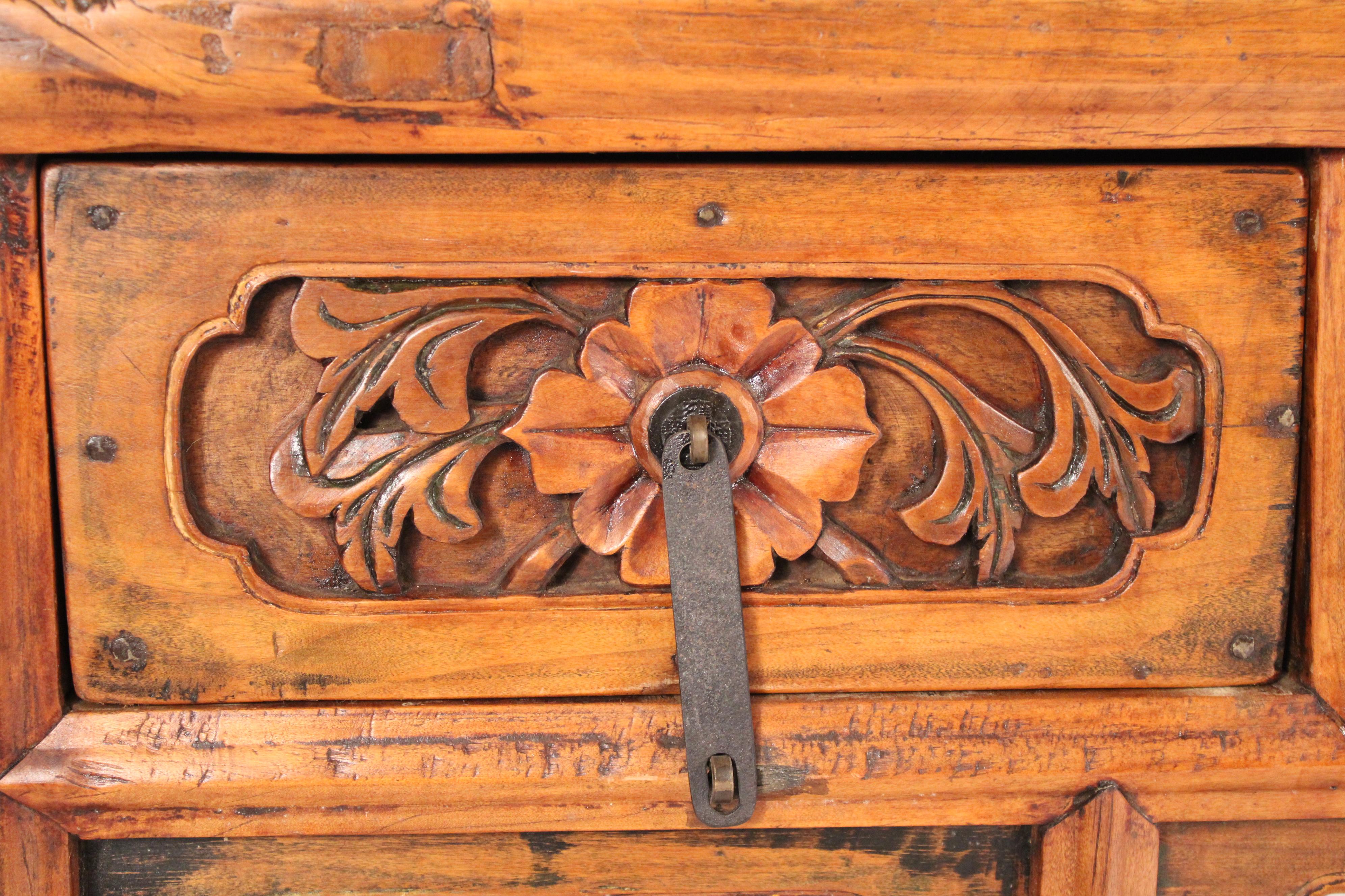 Credenza in legno di olmo cinese in vendita 2