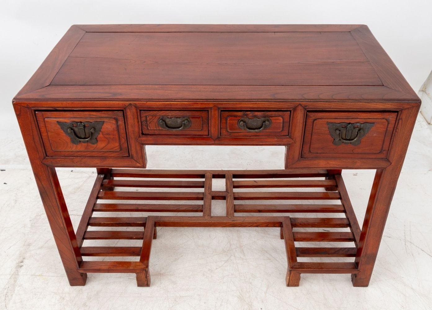 Qing Bureau en orme de Chine en vente
