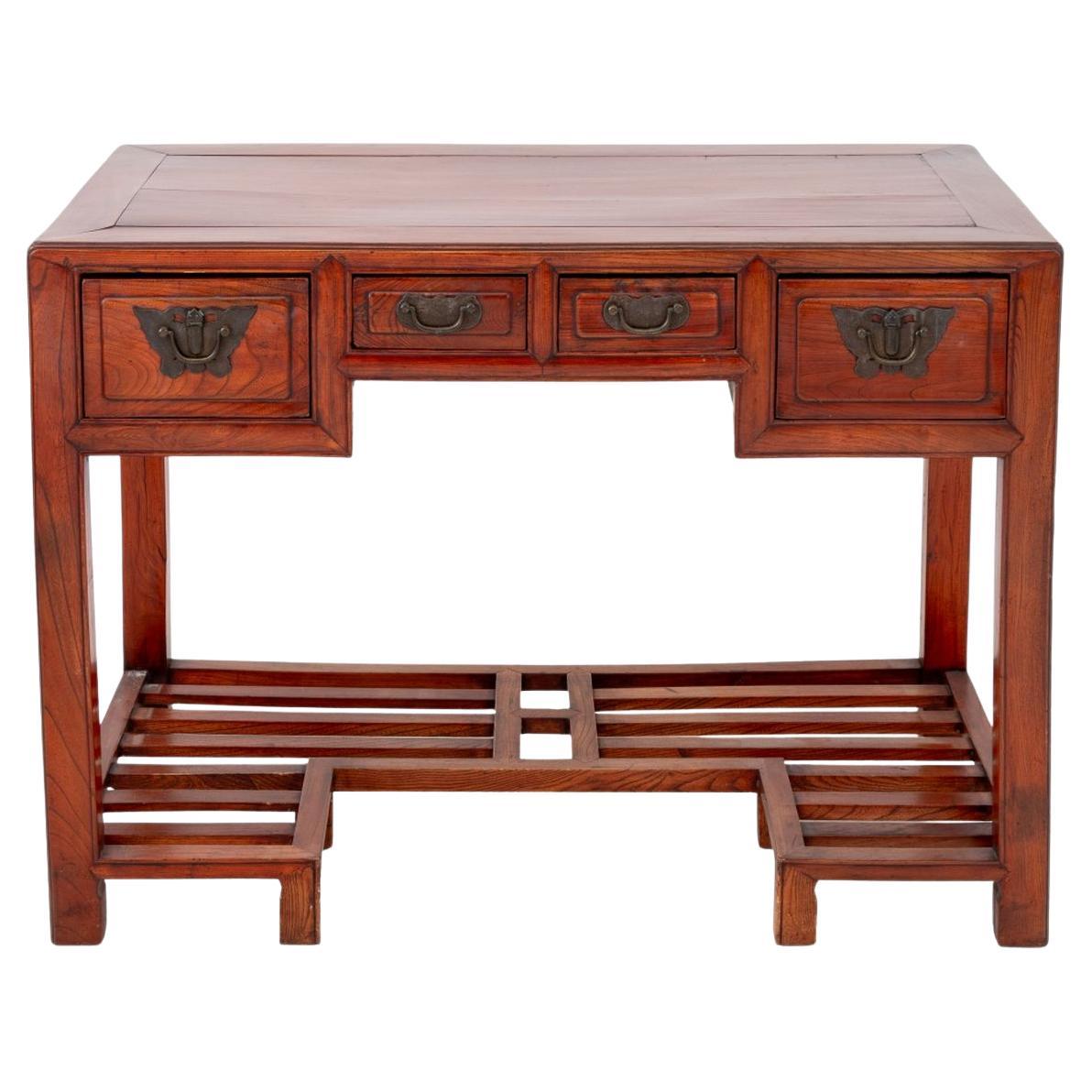 Bureau en orme de Chine en vente