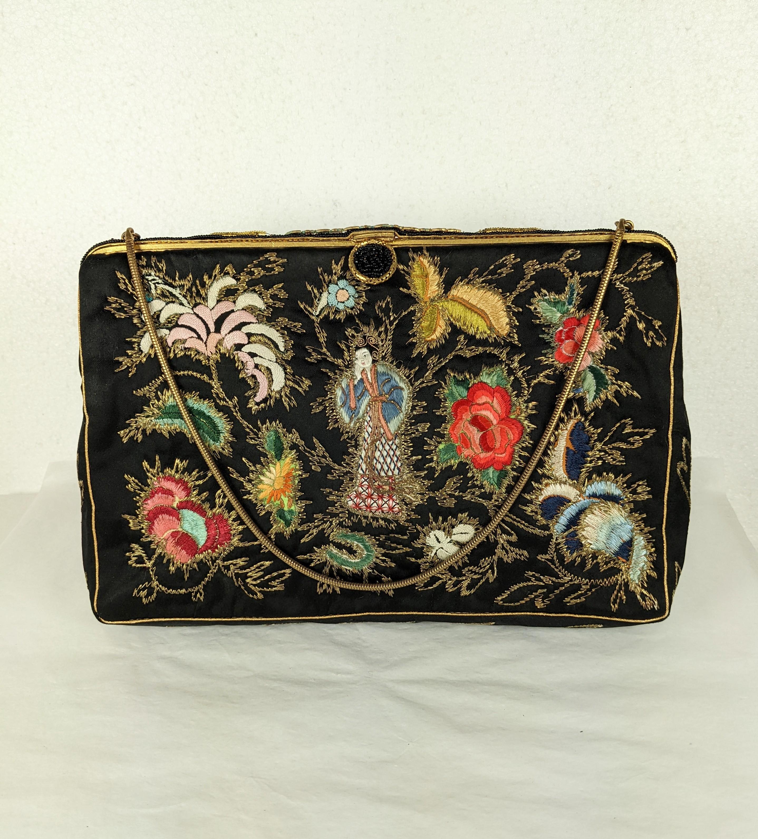 embroidered clutch bag uk