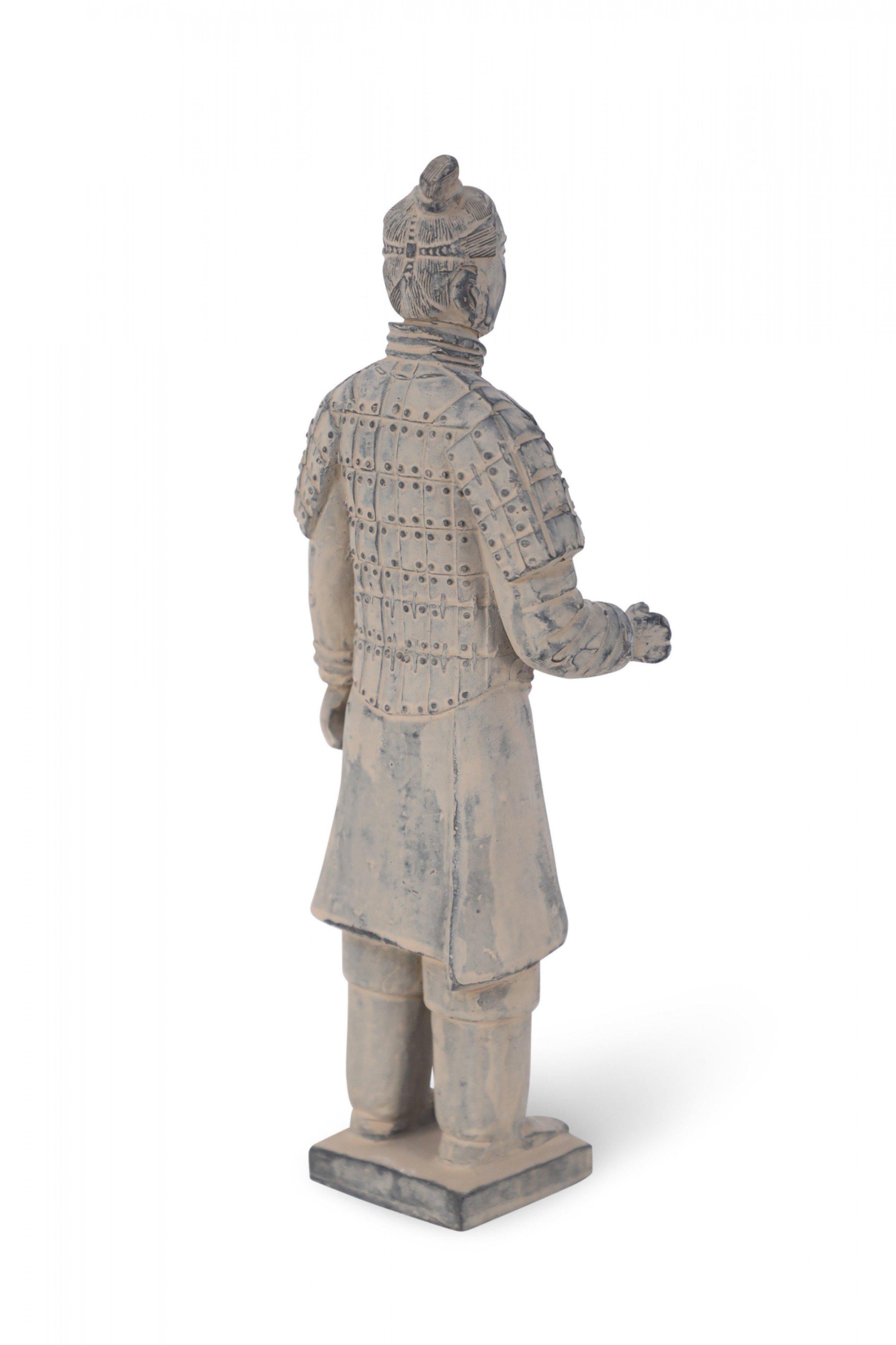 20th Century Chinese Emperor of Qin Mausoleum-Style Terracotta Warrior Statue For Sale