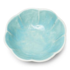 Chinese Enameled Floral Offering Dish, c. 1940s