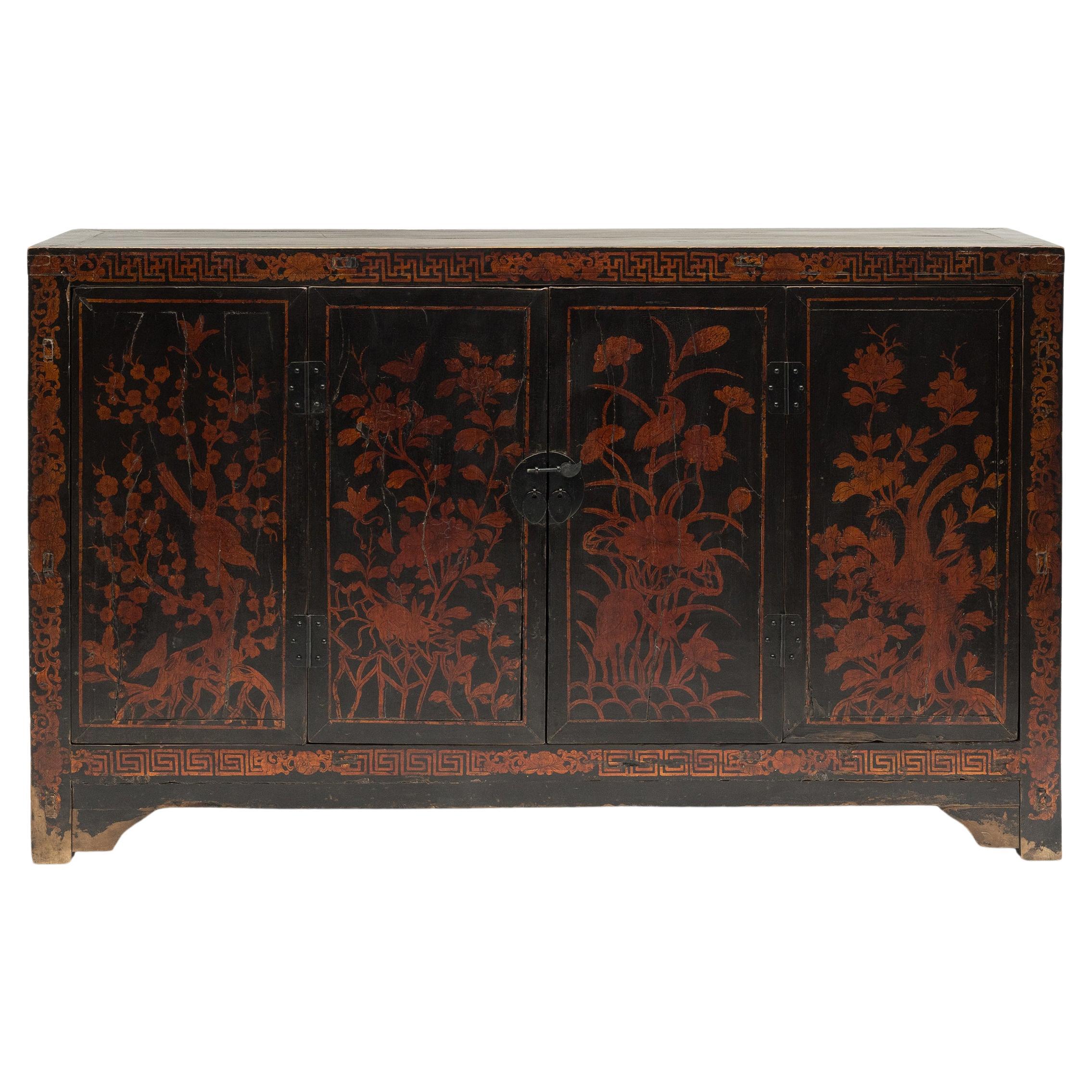 Chinese Enchanted Garden Coffer, c. 1850