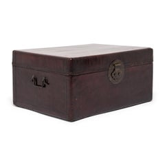 Chinese Essential Hide Trunk, c. 1900