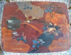 Chinese Etagere Decorated with Floral Motifs, about 1800