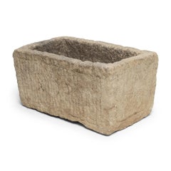 Chinese Etched Stone Trough, circa 1900