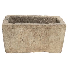 Used Chinese Etched Stone Trough, circa 1900