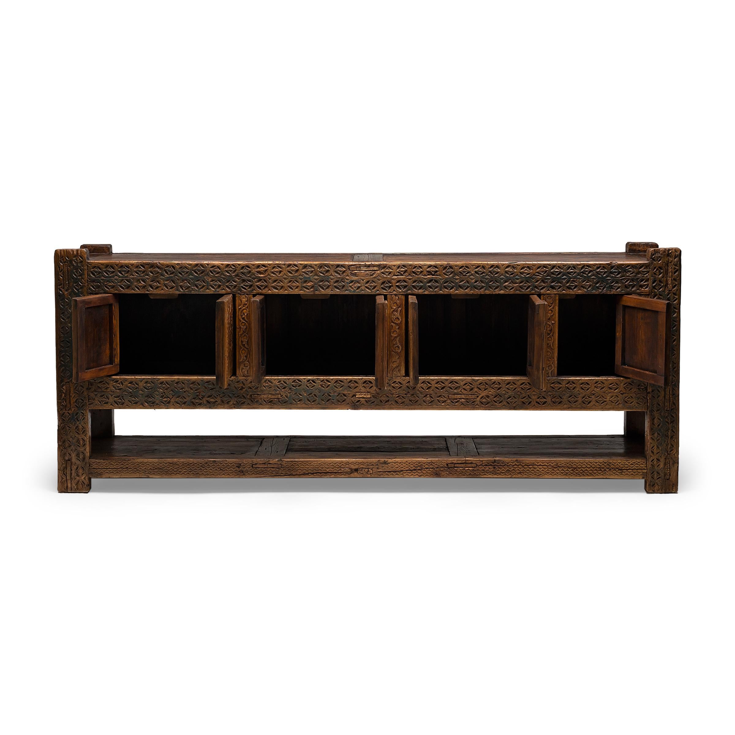 20th Century Chinese Eternal Prosperity Storage Coffer, c. 1900 For Sale