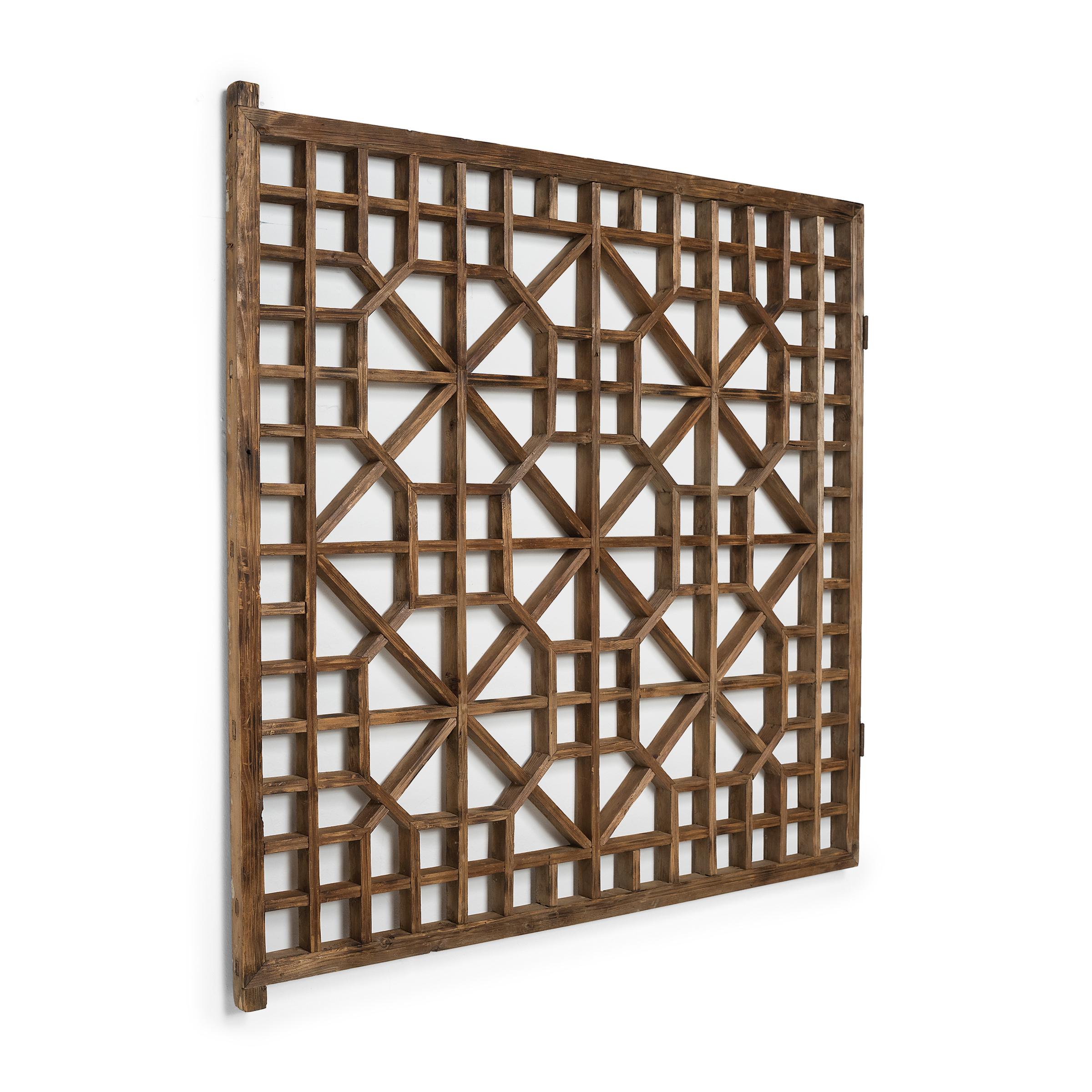 chinese lattice window