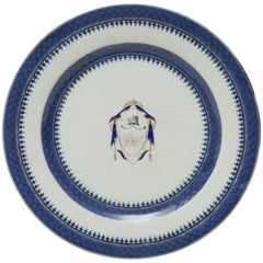 Chinese Export Armorial Plate