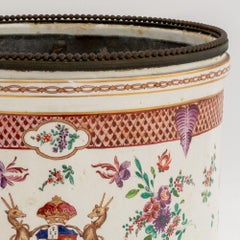 Chinese Export Armorial Porcelain Jardiniere