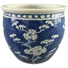 Chinese Export Blue and White Jardiniere