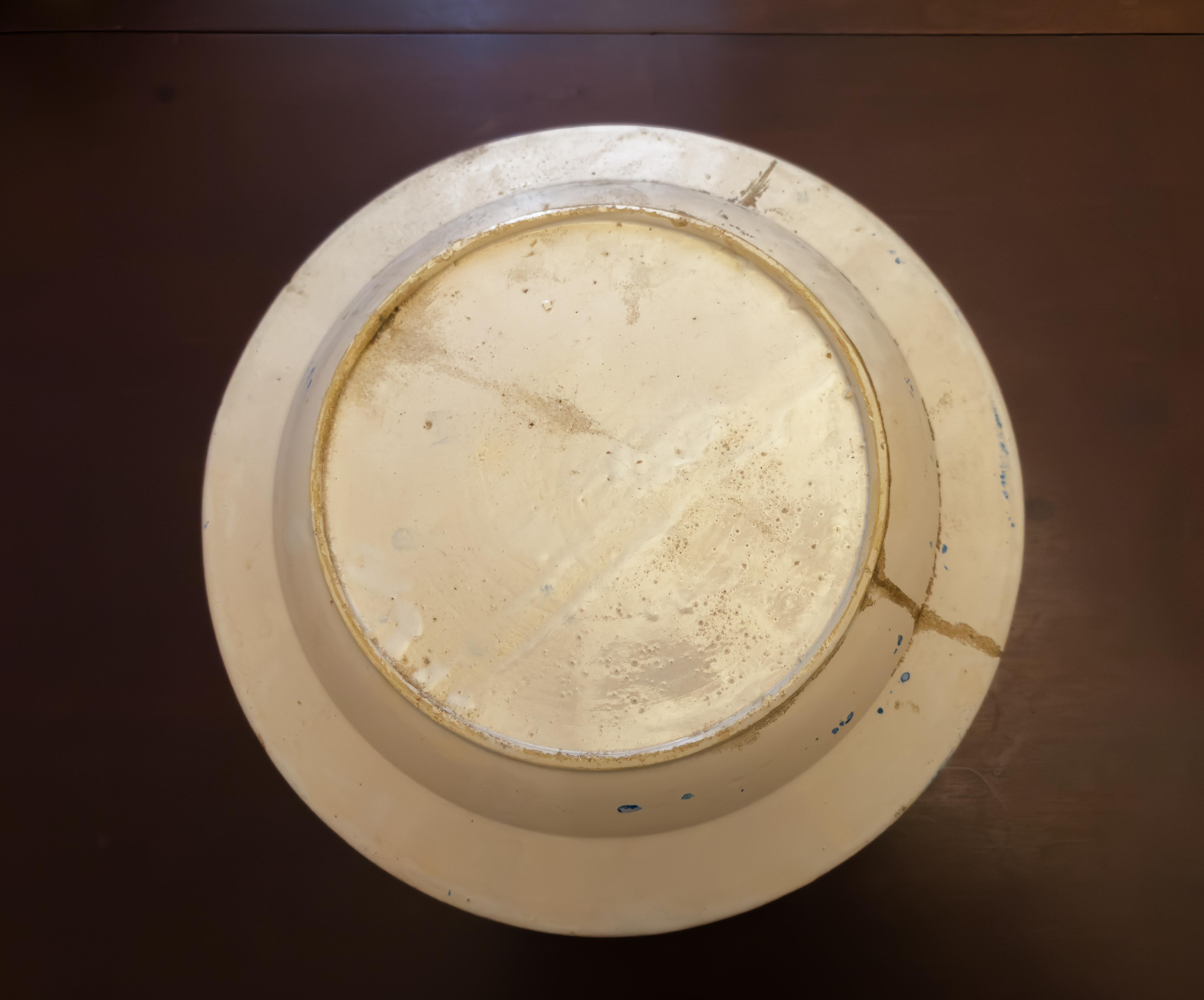 Plat à poisson en porcelaine bleue d'exportation chinoise, 19e siècle en vente 8