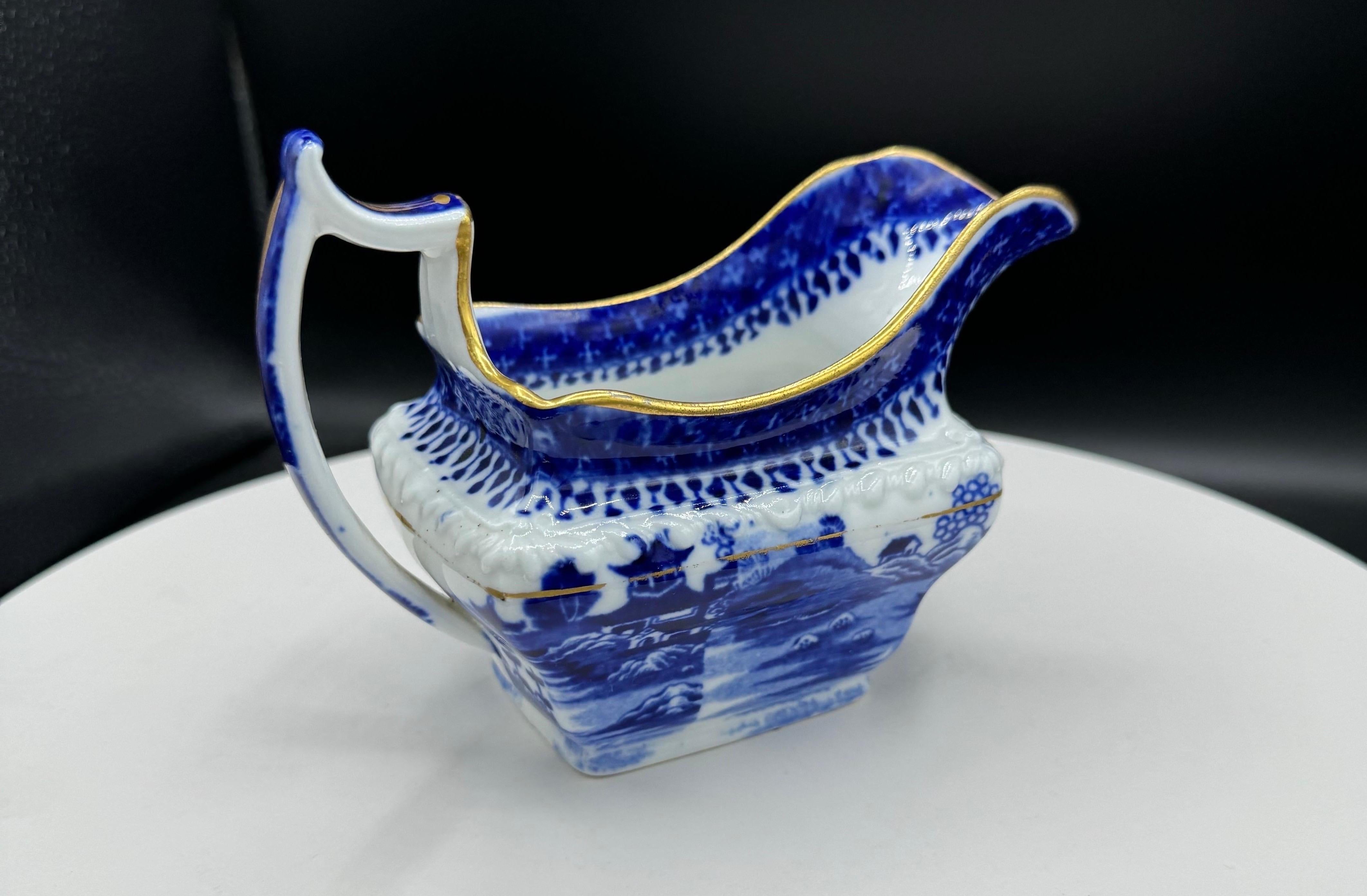 Porcelain Chinese Export Blue & White Ceramic Coffee / Tea service For Sale