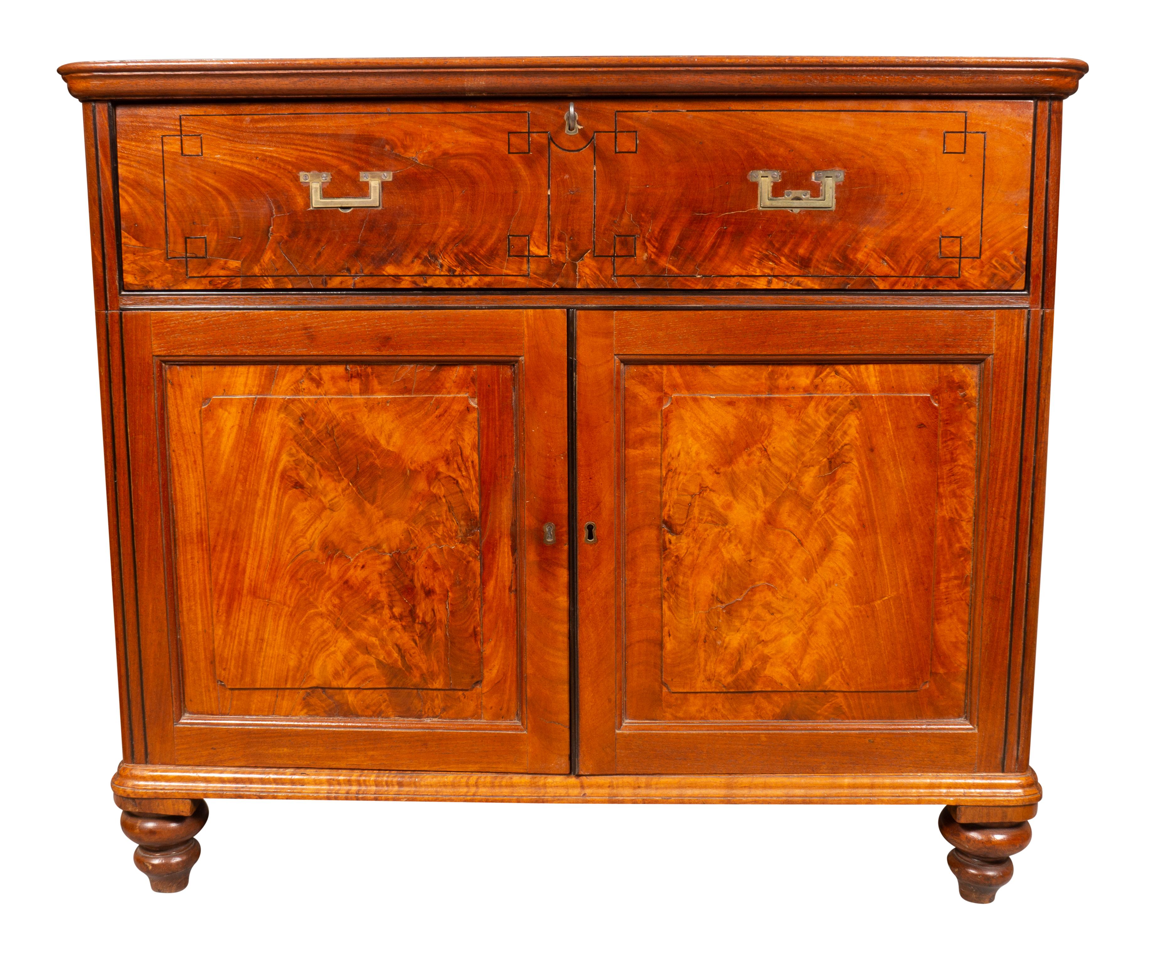 Chinese Export Campaign Camphorwood Cabinet For Sale 12