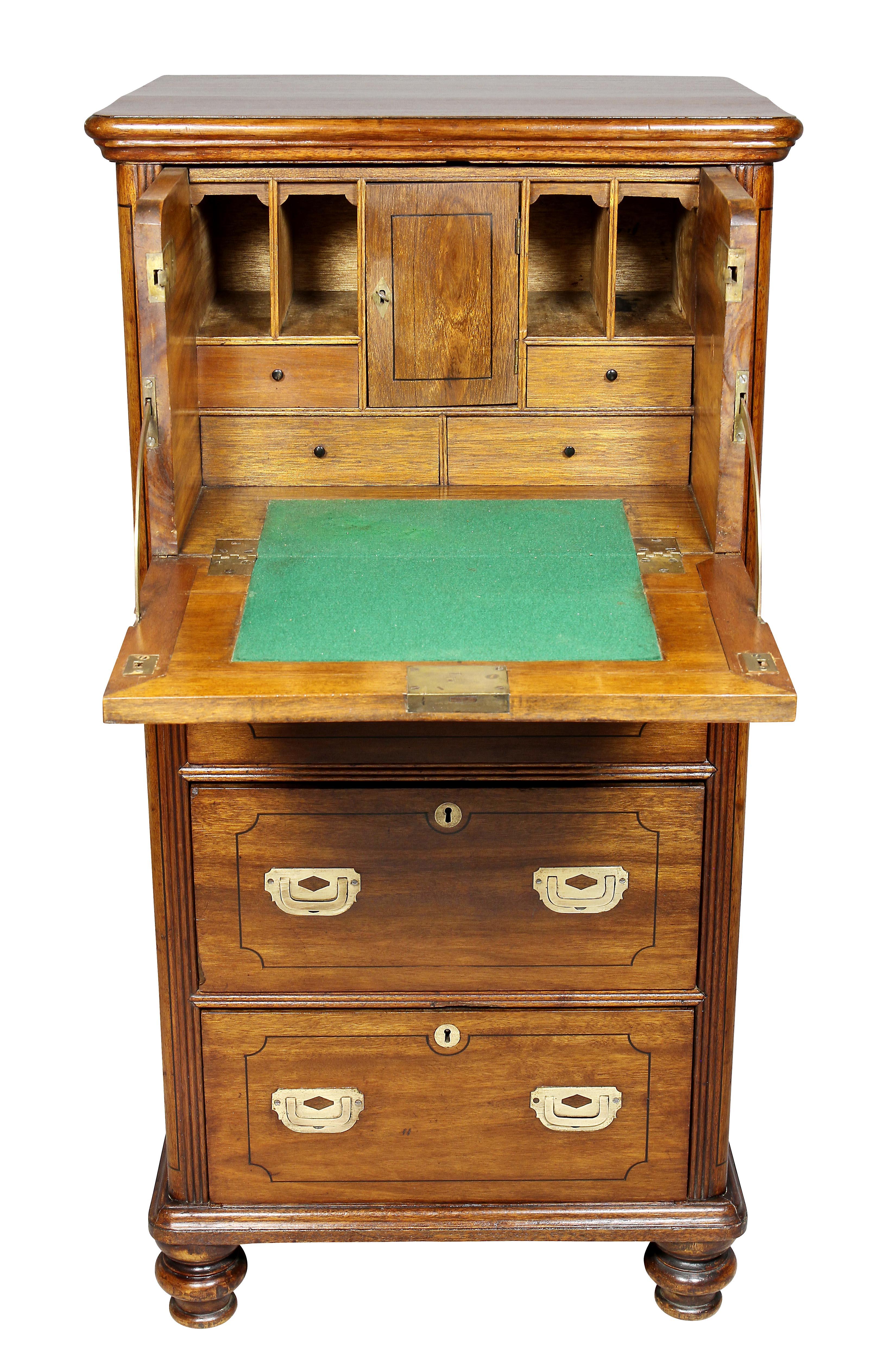 19th Century Chinese Export Camphorwood Campaign Chest