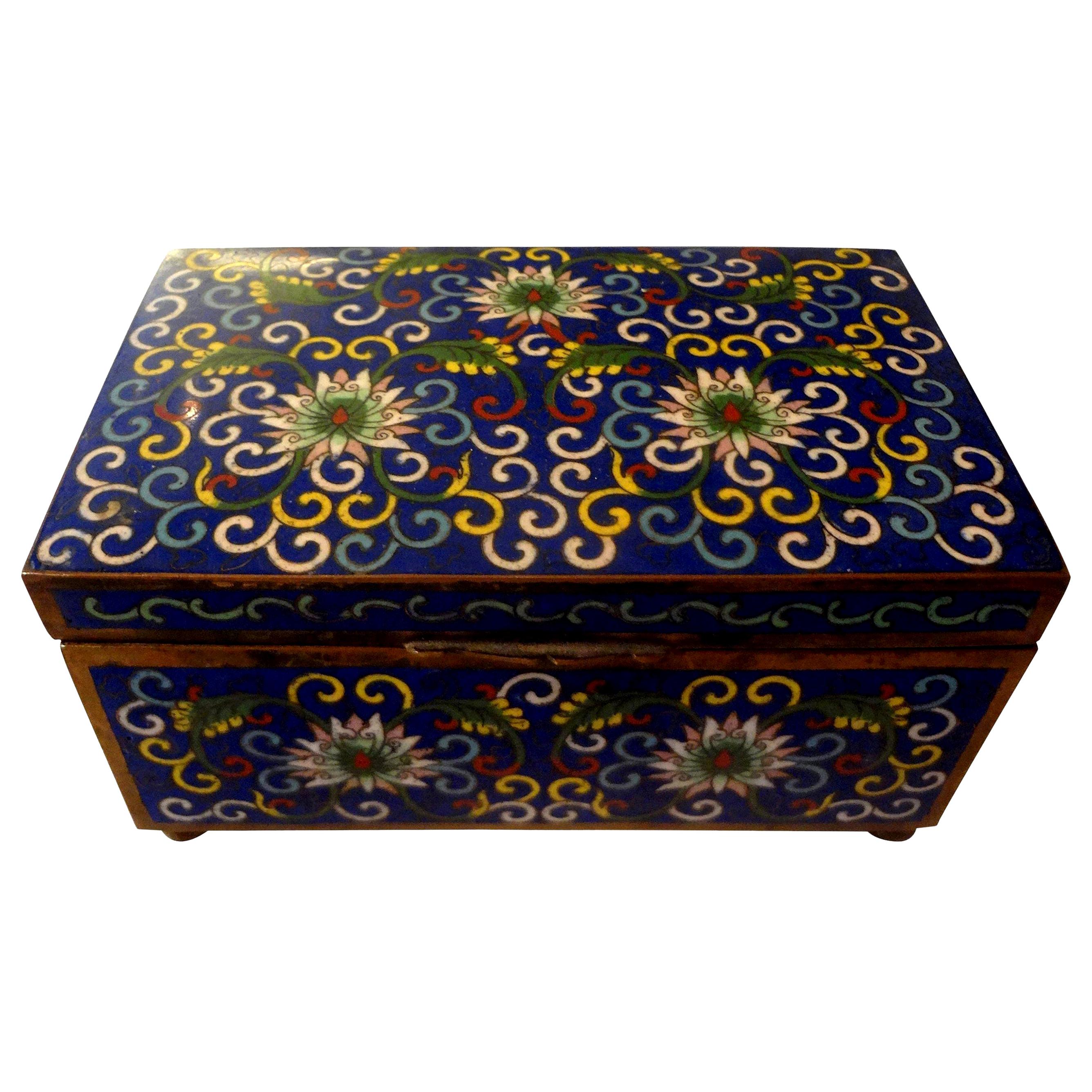 Antique Carved Walnut Stamp Box For Sale at 1stDibs