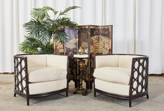 Chinese Export Diminutive Lacquered Five Panel Coromandel Screen