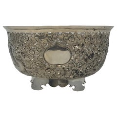 Chinese Export Dragon Bowl By Wang Hing