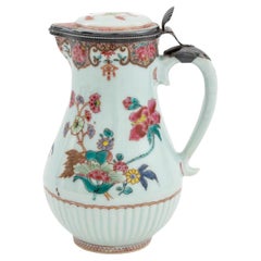 Chinese Export Famille Rose Porcelain Ewer