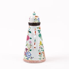 Chinese Export Famille Rose Porcelain Qianlong Phoenix Teapot 18th Century