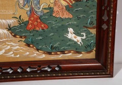 Chinese Export Gouache Painting