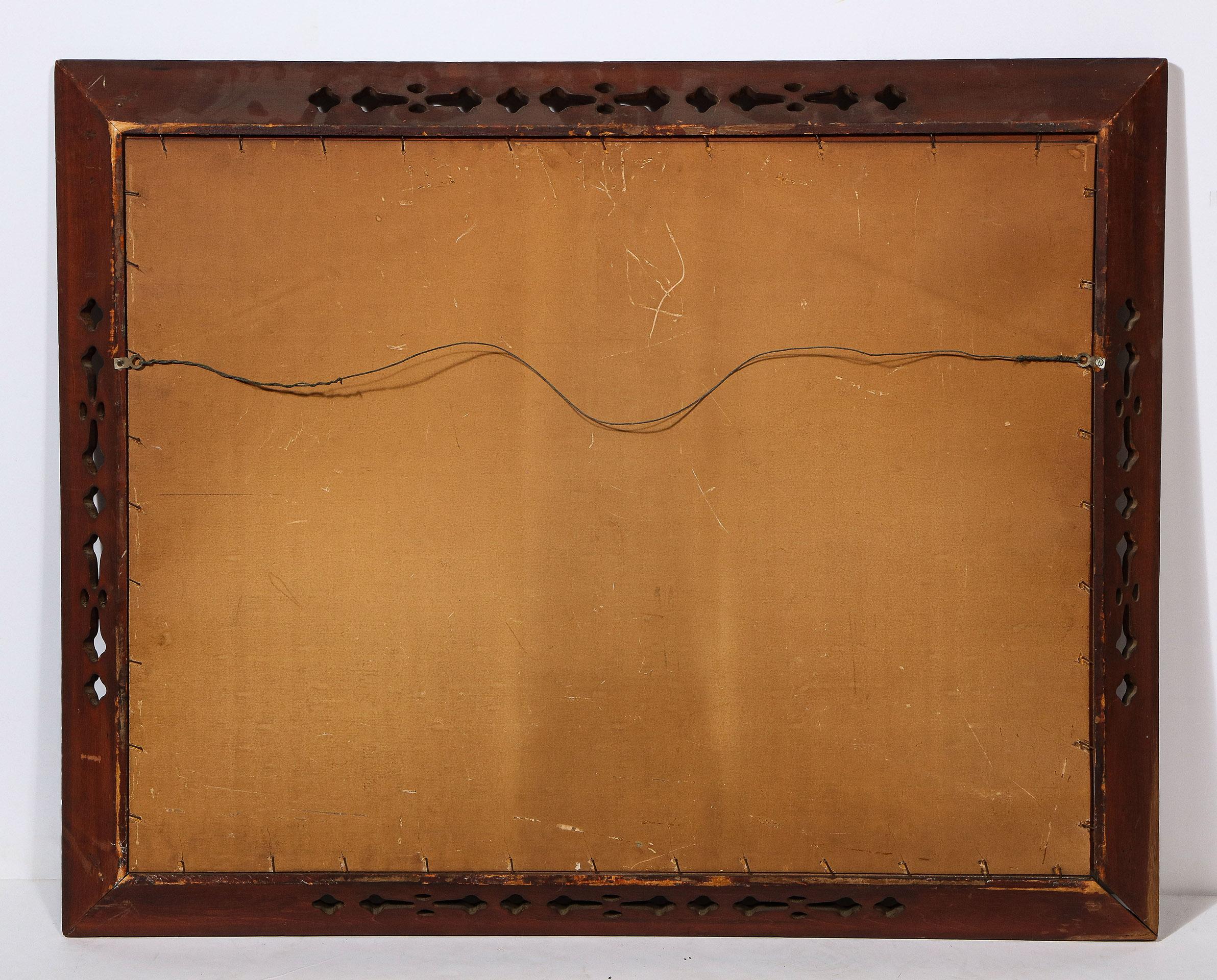 Chinesische Export-Gouache-Malerei im Angebot 3